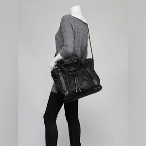 BURBERRY Black Nova Check Nylon Tote Bag